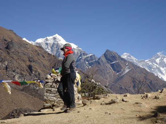 View above Khumjung in December