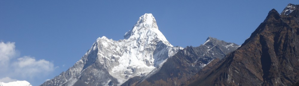 Ama Dablam from the Everest Base trek
