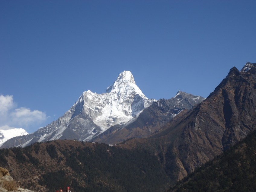 Ama Dablam from the Everest Base trek