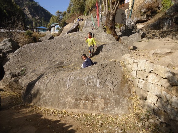 Prayer Stones in Nepal