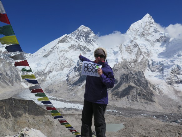 Standing on top of Kala Patthar