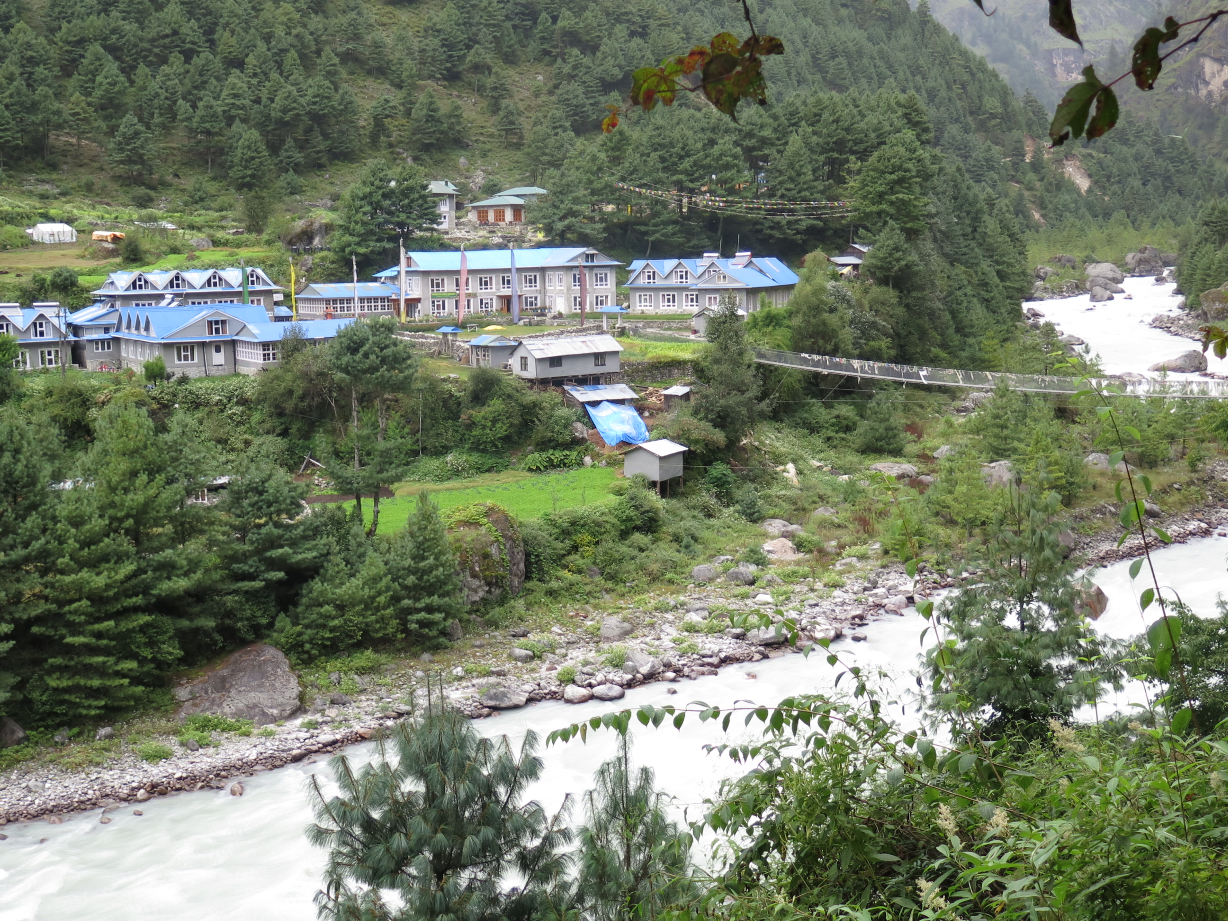 Suspension Bridge at Phakding