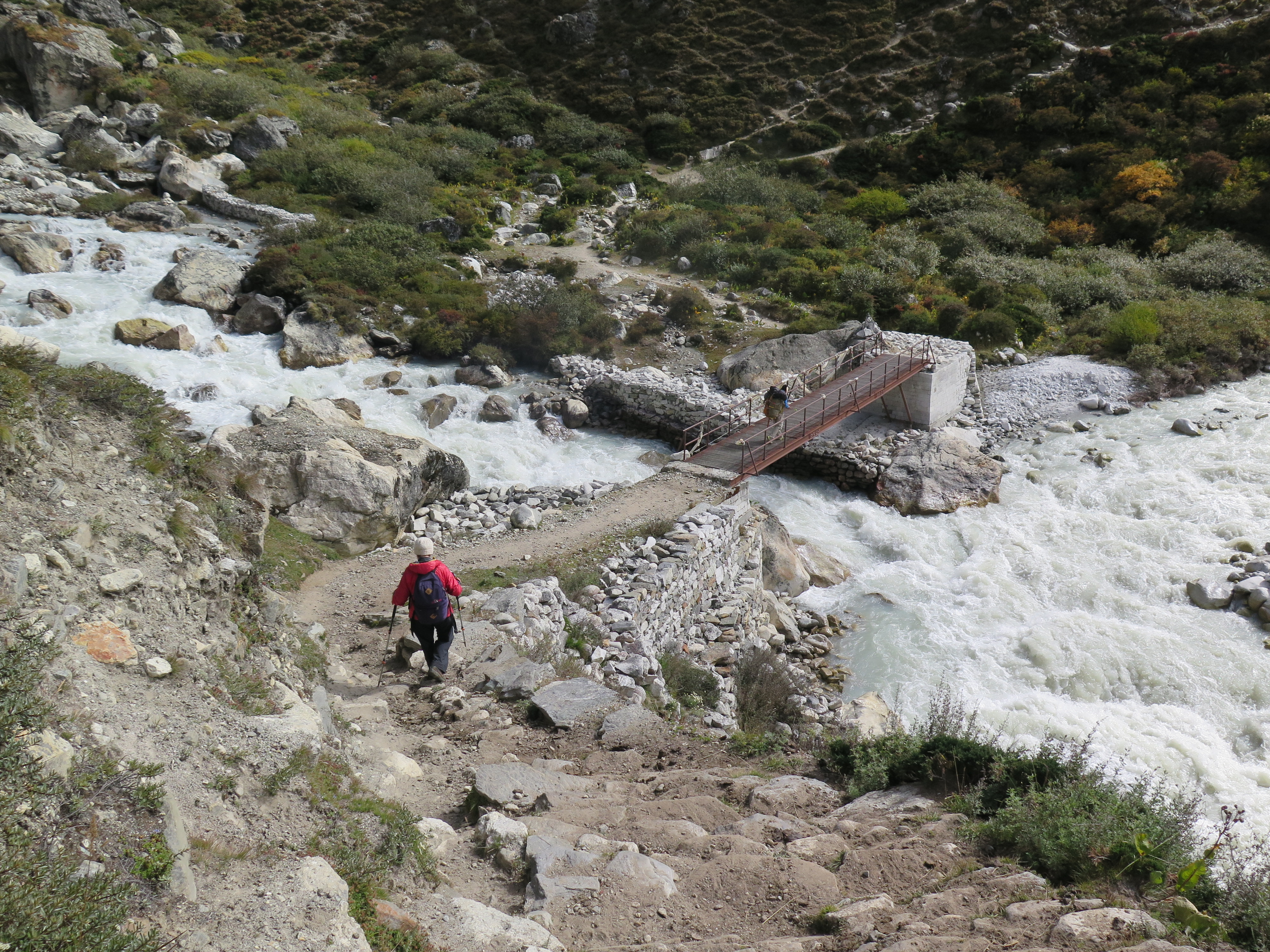 Bridge before Dingboche