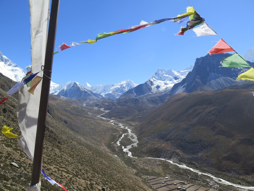 Spectacular View from Dingboche Ridgetop