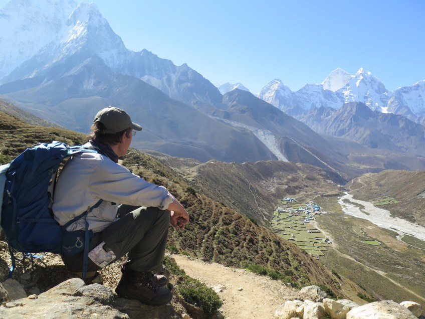Above Periche Between Dingboche and Dughla