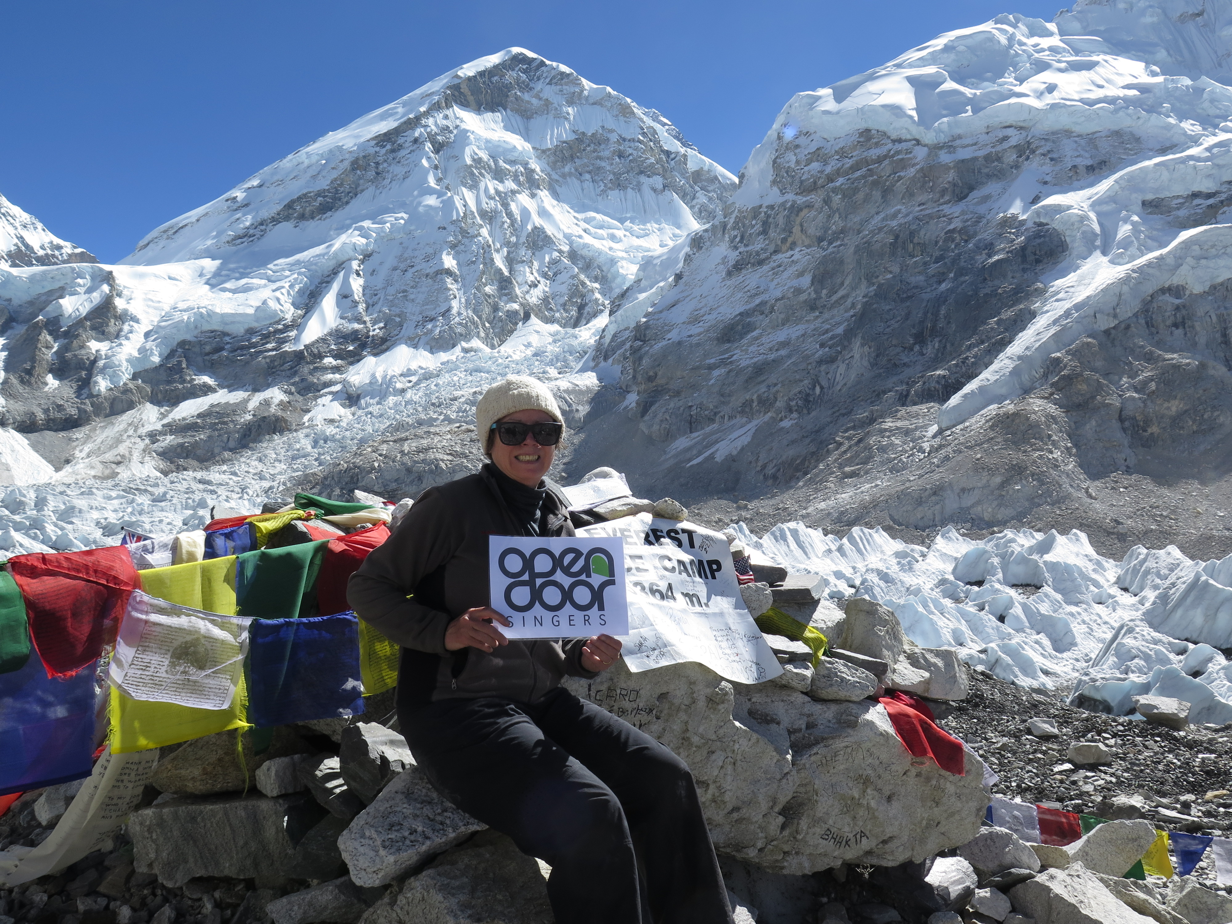 At Everest Base Camp