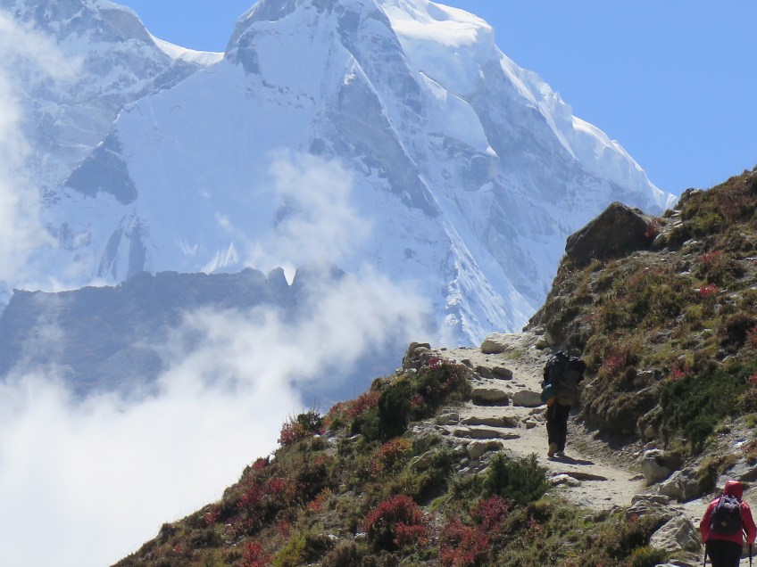 Everest Base Camp Trek between Lobuche and Pangboche