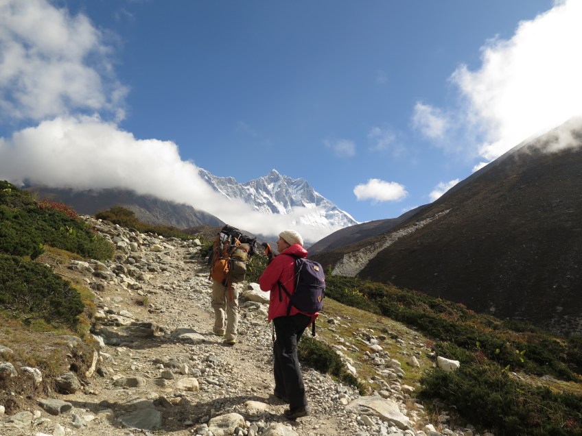 Everest Base Camp Trek following the Porter guide