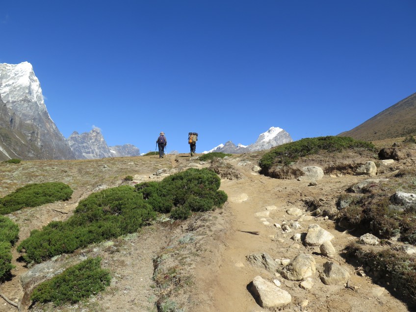 Dingboche to Dughla everest Base Camp trek