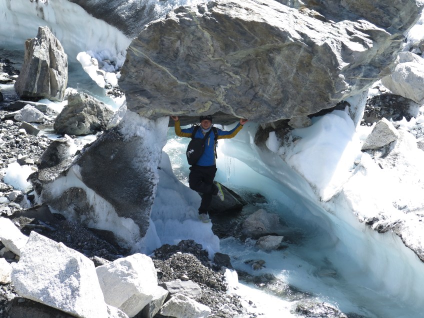 Everest Base Camp in the October Morning Light