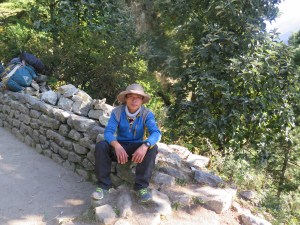 Our Porter on the Everest Base Camp Trek