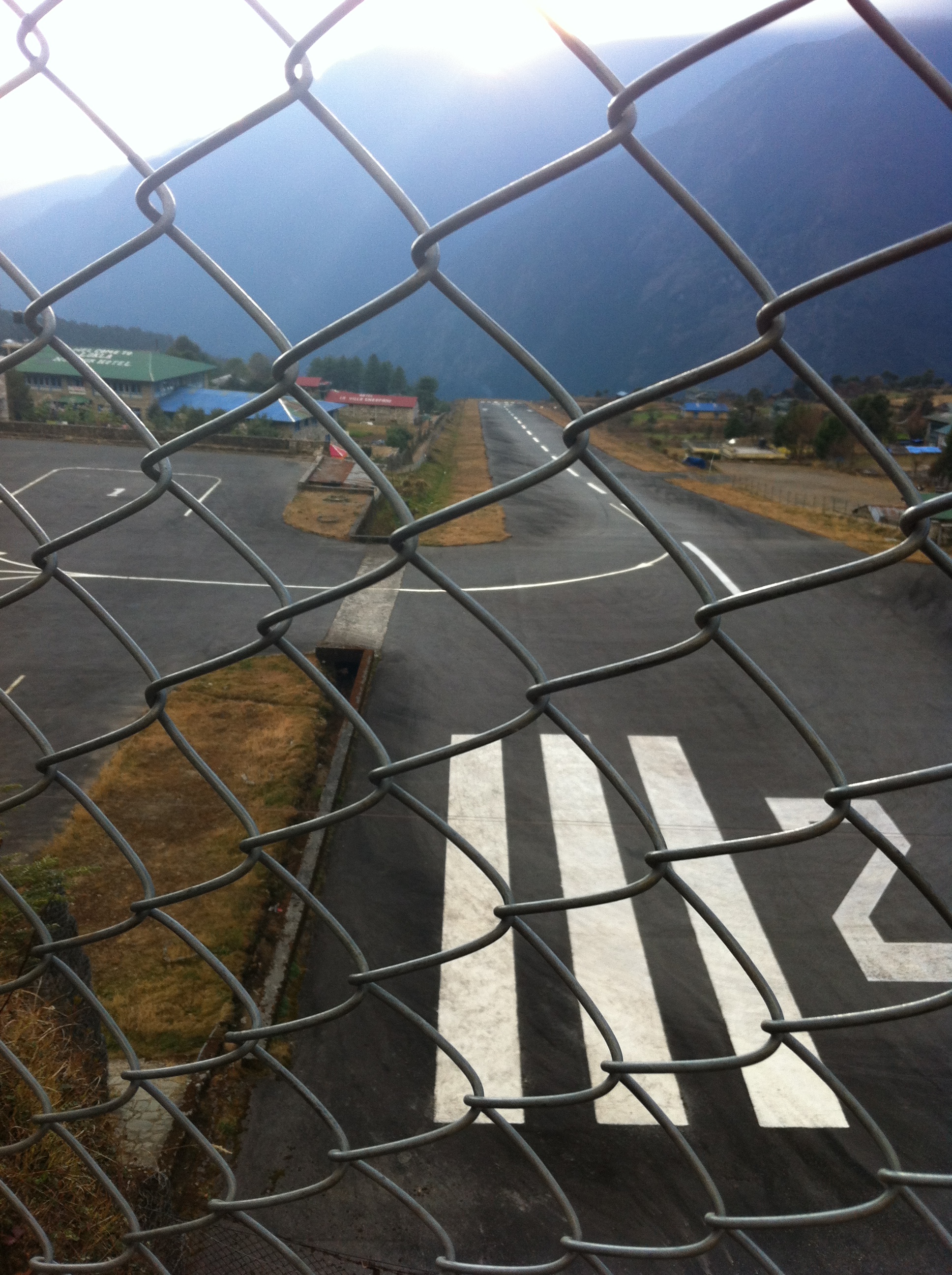 Lukla Airport landing strip