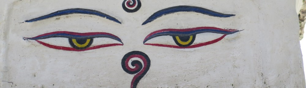 Eyes on Temple Stupa Kathmandu