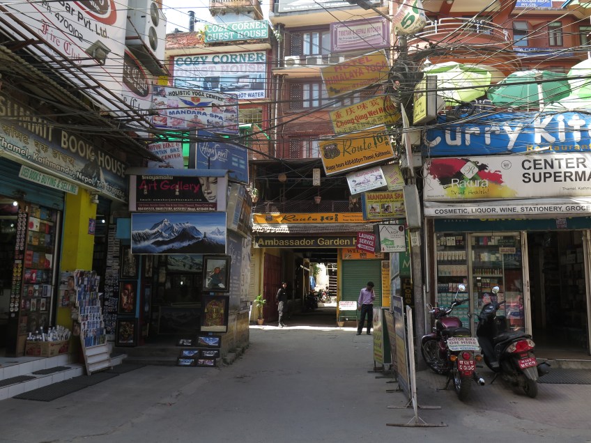 Kathmandu Shops and Signs