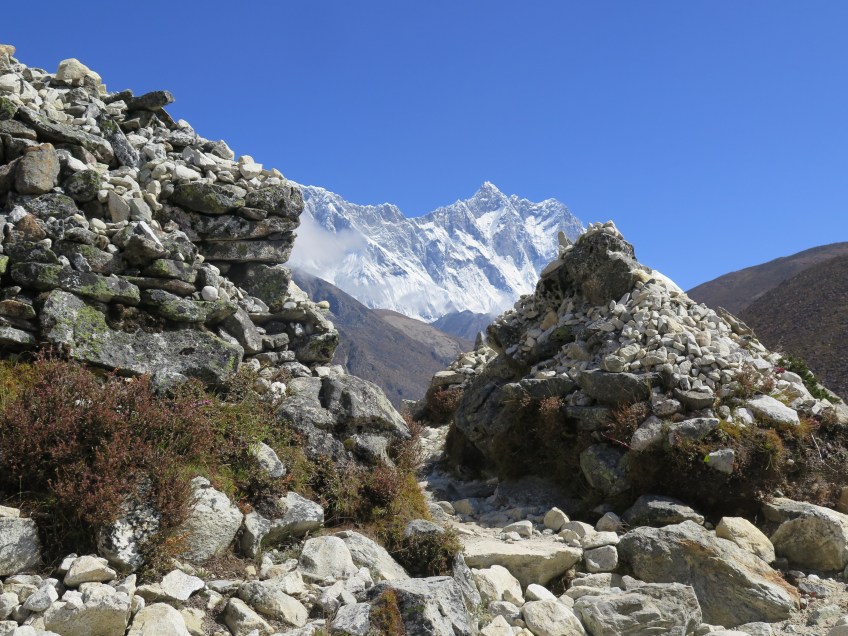 EBC Trek Walking to Dingboche