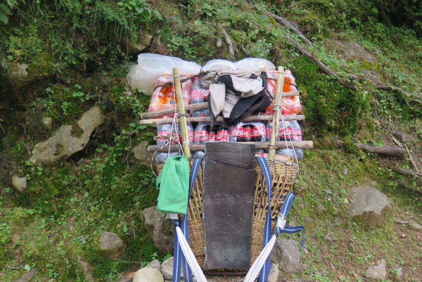 Porters Load along the EBC Trek trail